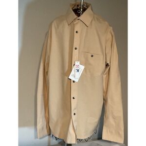 North End Mens Performance Long Sleeve Shirt‎ Stone Tan 87045 Moisture Wicking L